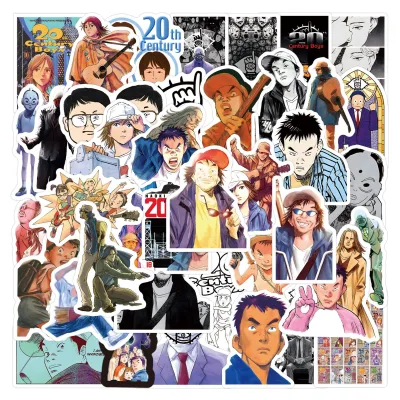 55PCS Japanese Manga 20th Century Boys Sticker