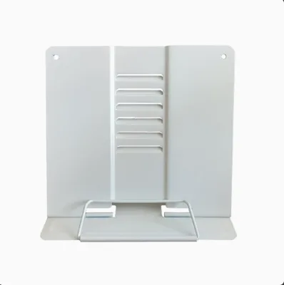 Rotating Adjustable Folding Metal Book & Laptop Reading Stand Portable Bed Display Holder