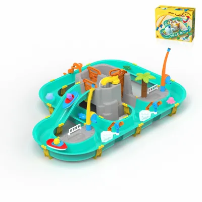 ITTL New Arrival Summer Toy Water Rafting Adventure Funny Fishing Boat