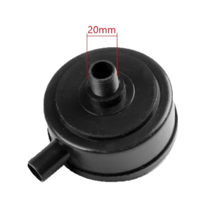General Plastic Shell Silencer Belt-type Air Compressor Muffler Silencing Filter Element Air Compressors Parts 20mm Muffler