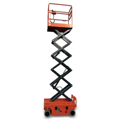 Self-propelled Electric Scissor Lift 2-13.8M 320KG Safe and Reliable Aerial Work Platform for Warehouse and Clean Buildings