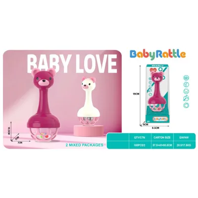 Early Development Baby Musical Hand Shaking Baby Rattles Baby Toys 0-12 Months