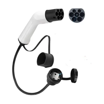 Huarui HR-006 European Standard IEC 62196-2 16A Type 2 White EV Charging Cable 3.5kW IP55 Protection AC220V New Energy for