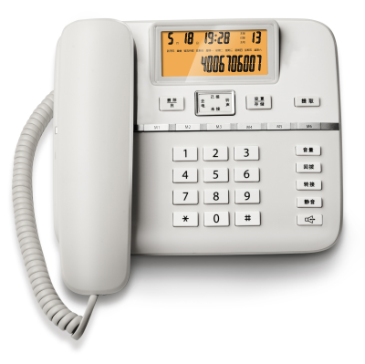 High quality multifunctional call ID telephone with accessories flash button
