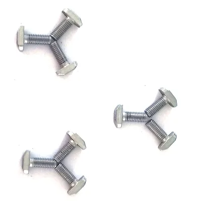 M36 Carbon Steel Motorcycle Gold Titanium Hex Head Flange Bolt and Nut