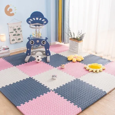 Eibele Kids Furniture Wholesale Cheap High Quality Soft Rug Eva Kids Furniture Room Set Mats Baby Soft Floor Mat