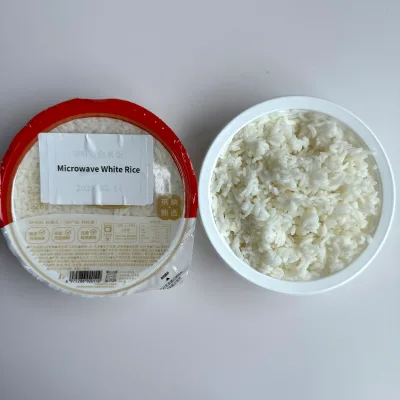 High Quality Instant Rice White and Plump with Microwave Safe Rice Bowl Ready to Eat in 2 Minutes 200g for Outdoor Travel Food