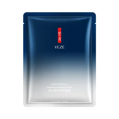 VEZE OEM Factory Refreshing Oil Control Face Skin Care Facial Mask for Men