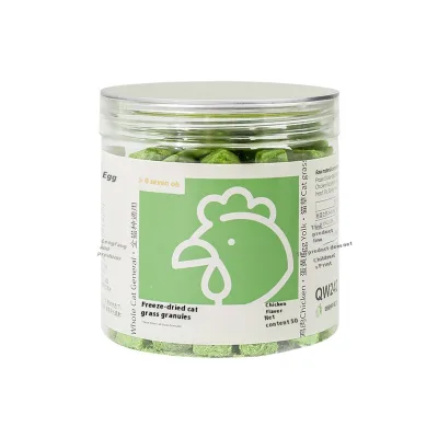 Wholesale Freeze-Dried Cat Grass Stick Mild Hair Ball Cat Snacks Teeth Cleaning and Grinding Dry Food Nutrition Fattening