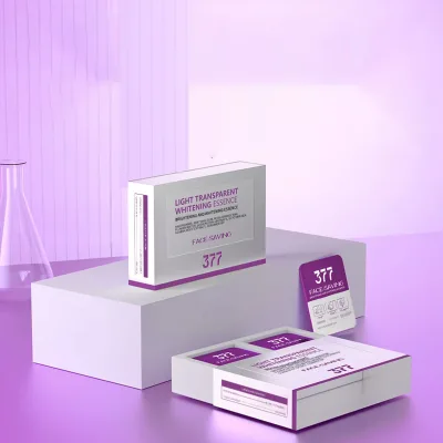 QUANXIN Factory Price Facial Serum Card Style Essence with Niacinamide Natural Collagen for Skin Brightening