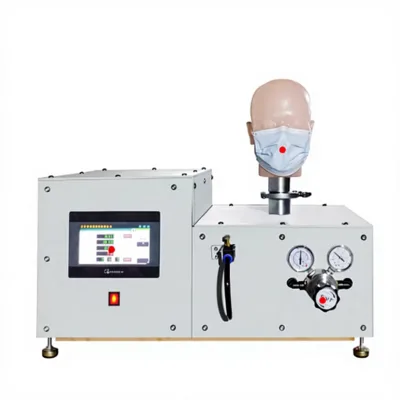 Mask Breathing Resistance Tester Lab Testing Equipment