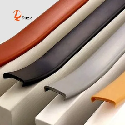 Duzia High Quality PVC U Edge Trim Factory Extruded Flexible Plastic U Trim U Shaped Trim