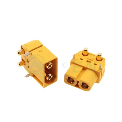 XT60PW-FM Horizontal Welding Plate Aviation Model Lithium Battery Current Male and Female Head Interface Electrical Adjustment