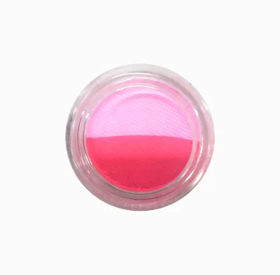 Water Activated Two Colors Split Face Paint Makeup Two Tones
