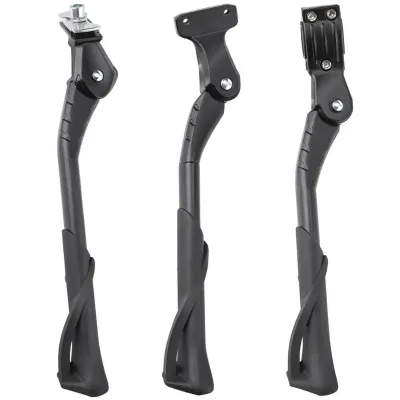 Bicycle Kickstand Aluminum Alloy Side Foot Support  Adjustable  Easy Installation Bike Kickstand Side Kick Equipment Bike Parts