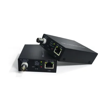 OEM/ODM Long-reach 500meter Outdoor Poe Over Coaxial Extender for Ip Camera Cctv