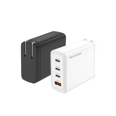 GaN 120W Fast Charger PD Quick Charging Adapter for iPhone 14/13/12 Pro Max Laptops Cameras & Type-C Devices