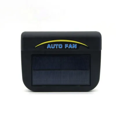 Car Fan Solar Window Sun Powered Car Auto Air Vent Cooling System Exhaust Cooler Ventilation Fan