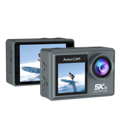 Waterproof Dual Screen 5K Resolution High Quality Vlog Video Action & Sports Camera Cameras for Videography and Photography 5k