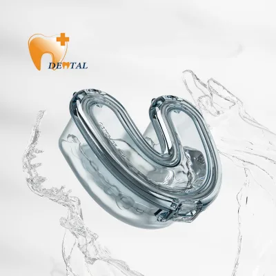 Orthodontic Retainer Storage Care Kit U-Shaped Invisible Braces with Buckle Lock Small Independent Plastic Dental Care Accessory