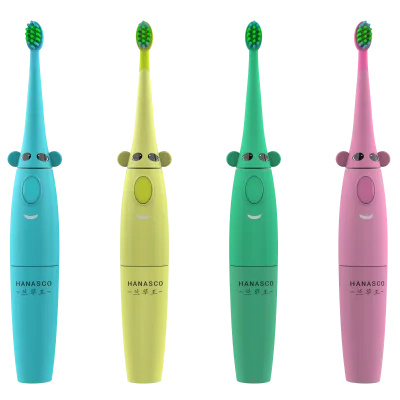 Hanasco Rechargeable Cartoon Design Sonic Children's Electric Toothbrush for Kids