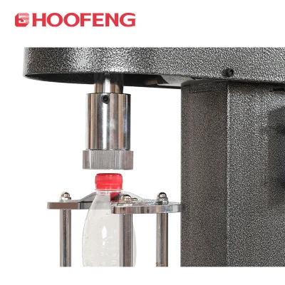 Semi Automatic Tabletop Manual Handle Small 28mm Water Capping Glass Plastic Bottles Sealing Closing Machines
