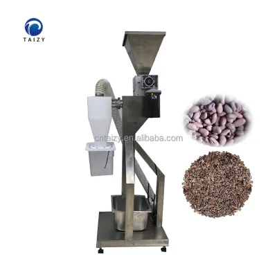 Cocoa Bean Winnowing Machine Cracker and Winnower Cocoa Bean Husking Processing Machine