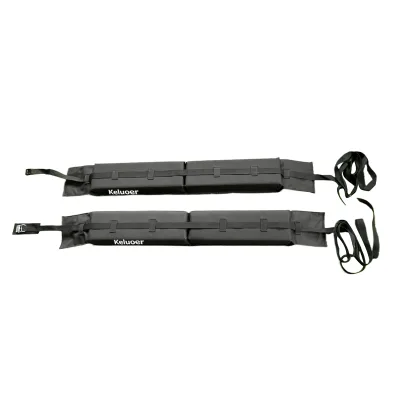 Easy Fit Removable EVA Foam Car Roof Sled Luggage Carrier Kayak Rooftop Rack With Tie Down Straps