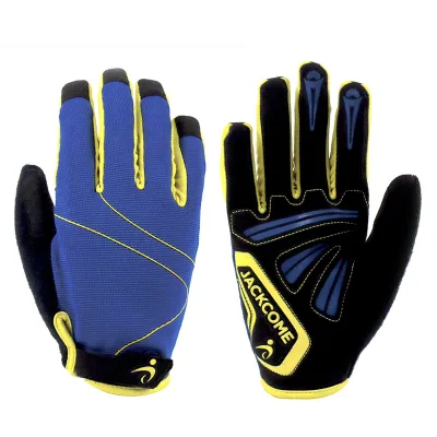 Factory Wholesale Road Biking Gloves Custom Made Men's Cycling Gloves Breathable Full Finger Bike Gloves
