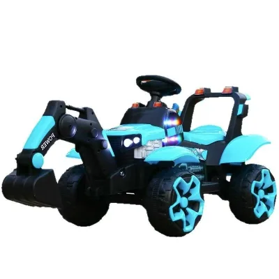 Wholesale High-quality Kids' Excavator Car Toys Plastic Body Sturdy and Durable Fully Automatic Digging Arm for Outdoor Use