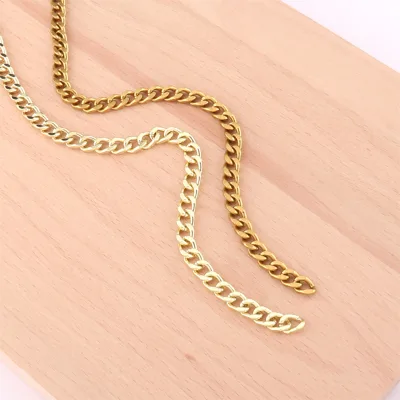 Shoulder Bag Handbag Fashion Removable Waist Parts Bag Chain Hardware for Bag Custom Length Women Chain Belt Metal Chain