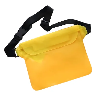 Waterproof PVC Quick Dry Adjustable Bag Large Capacity Fold to Seal Easy to Use Adjustable Strap for Hiking Kayaking Beach