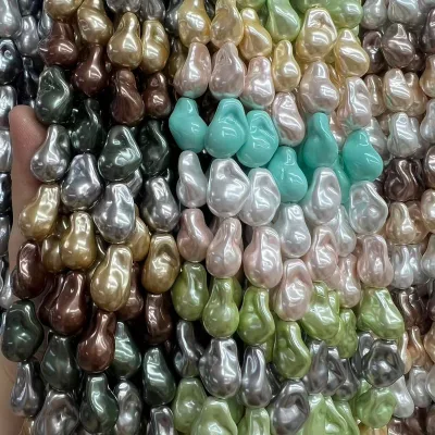 CH-HDB0263 Wholesale Multicolor Shell Pearl Beads,Color Pearl Beads,Fashion Shell Loose Pearl Bead for DIY Jewelry