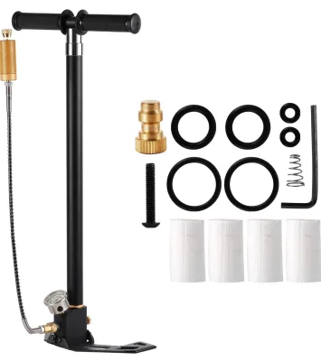 PCP 30mpa 4500psi Four Level Manual Pump Suitable for Pcp air Gun Paintball Gun Hpa Gas tank Tire Rifile Pump
