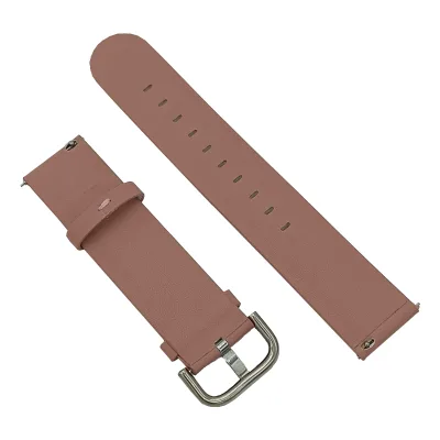 Leather Watch Strap Retro Top Layer Genuine Leather Belt 18/20/22/24mm Plain Wrist Watch Bands for Samsung