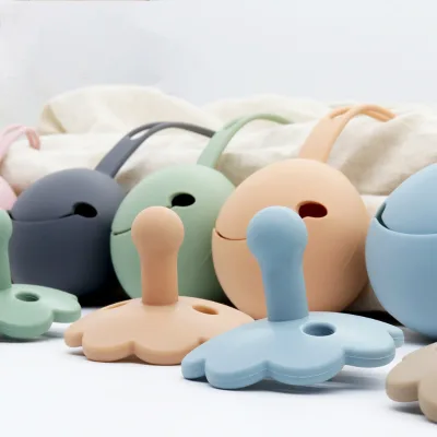 Tetine Pour Bebe Natural Rubber Pasifier Dummies for Babies Latex Pacifier for Newborn Baby Teether Pacifiers
