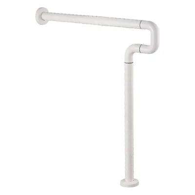 T Shape Anti-slip Bathroom Toilet Safety Grab Bars Handicapped Disabled Elderly Eco-Friendly ABS Stainless Steel