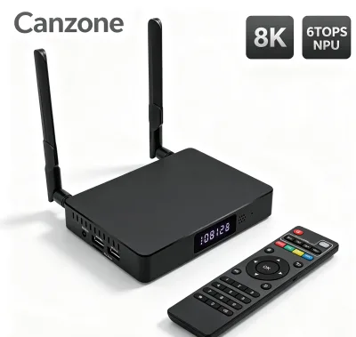 Factory Z88 Digital Signage Media Player Box High-performance RK3588 Android TV Box for Commercial Display and Customized