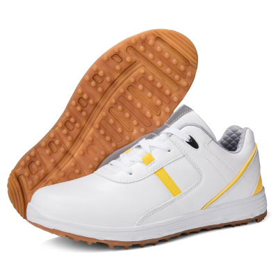 Water Proof Leather Golf Shoes Men Golf Shoes Spikes Golf Shoes Waterproof