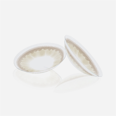 Factory Wholesale 14mm Jasmine Tea Gray Color Colored Contacts Contact Lenses