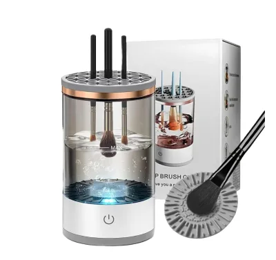 2026 New Model Factory-direct Sold Household Electric Makeup Brush Cleaning Drying Unit with USB Interface Plastic Eco-Friendly