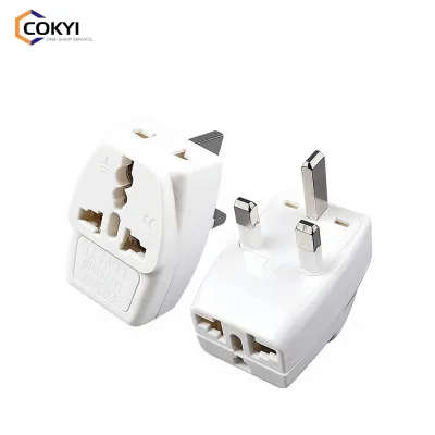 13A Brass ABS British Standard Conversion Plug Power Socket for Singapore Malaysia Hong Kong UK Maldives India