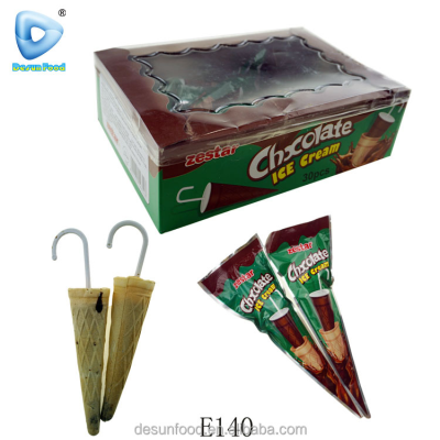 Halal Umbrella Shape Cone Chocolate