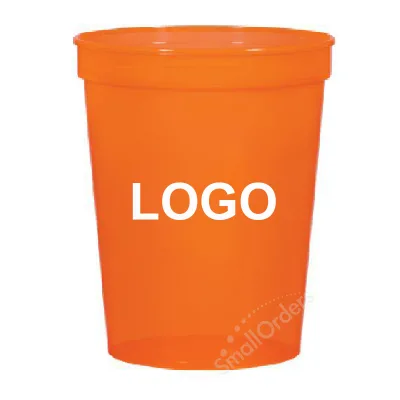 Customized Logo BPA Free Automotive Promotional Plastic Sport Drinking Beer Cup Sporting Recycled Digital Custom Stadium Cups