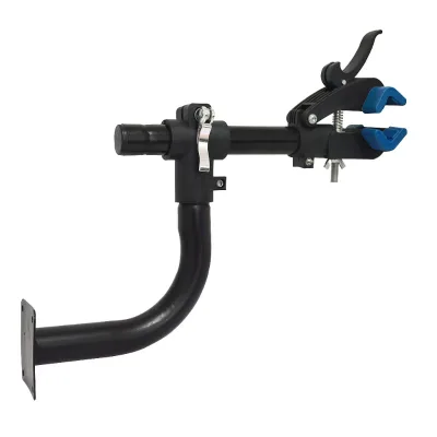 Indoor Mountain Bike Storage Rack with Bent Handlebar Suspension Shunting for Repair and Parking Accessories Included