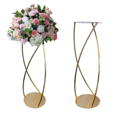 Popular New Arrival Metal Flower Stand Wedding Flower Stand Flower Stand Wedding Decoration