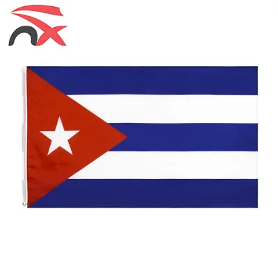 Wholesale Custom Low Price High Quality Polyester 3* 5 FT Cuba Flag Cuba National Flag for Football Activities