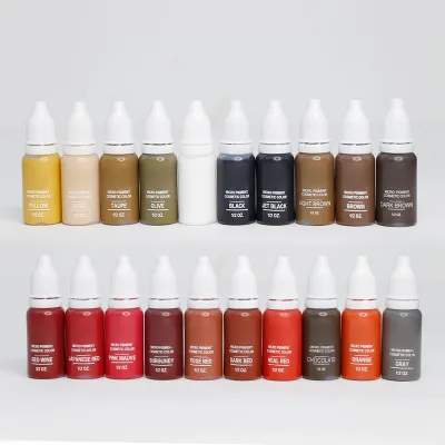 USA Import Original Medical Grade Semi Pmu Eyebrow Pmuermanent Makeup Tattoo Ink Microblading Pigment