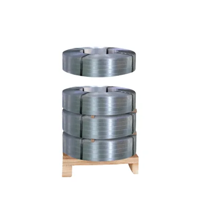 High End Cold Rolled Q235 Galvanized Steel Coil Strapping 16/19/25/32mm Steel Tie