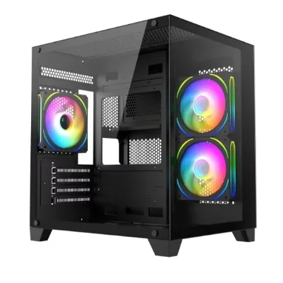 Gaming Back-Mounted Computer case Gamer Pc Gaming Setup Computer Gaming case